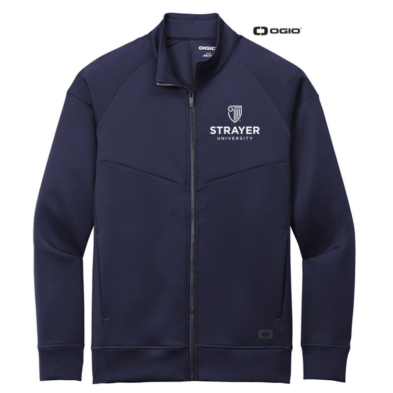 STRAYER OGIO ® ENDURANCE Modern Performance Full-Zip- Navy