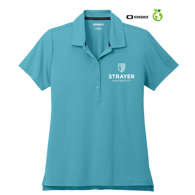 STRAYER OGIO® Ladies Regain Polo - Fusion Blue