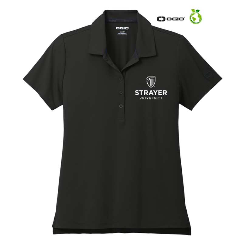 STRAYER OGIO® Ladies Regain Polo - Blacktop