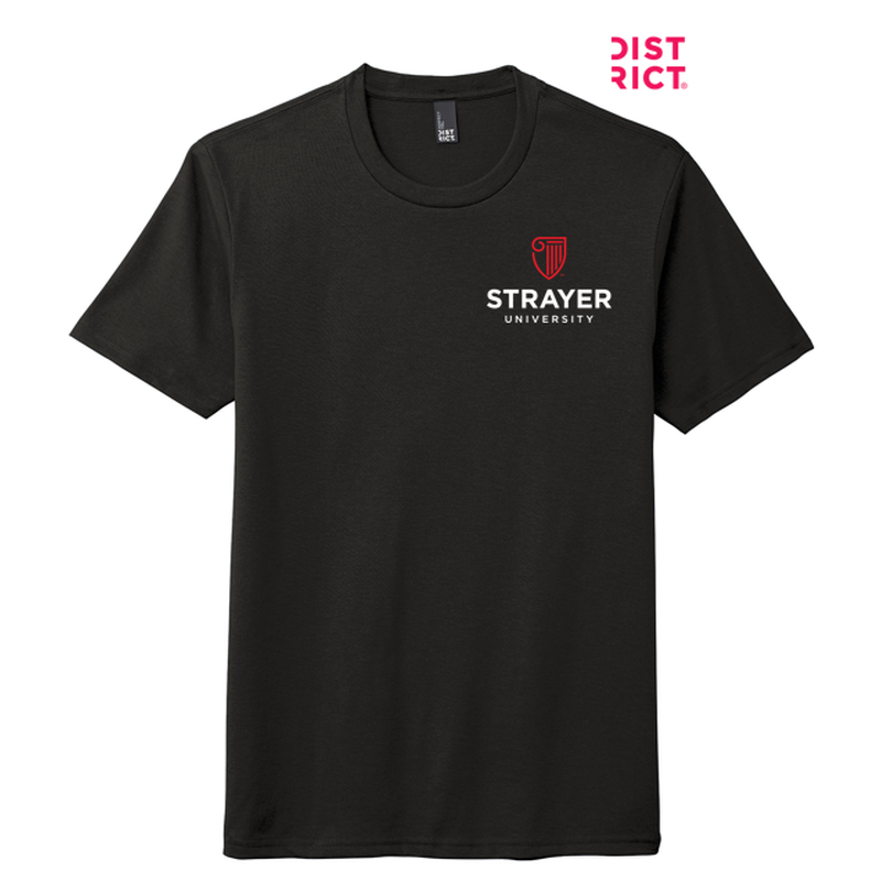 STRAYER District ® Perfect Tri ® Tee- BLACK