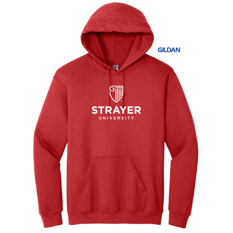 STRAYER Gildan® - Heavy Blend™ Hooded Sweatshirt RED