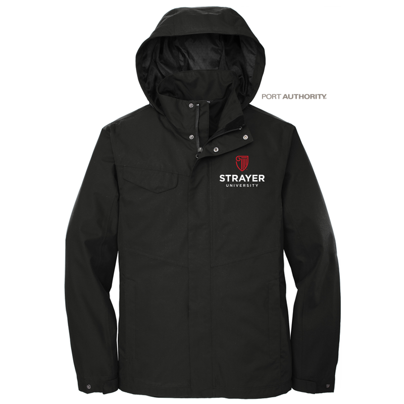 STRAYER Port Authority ® Collective Outer Shell Jacket BLACK
