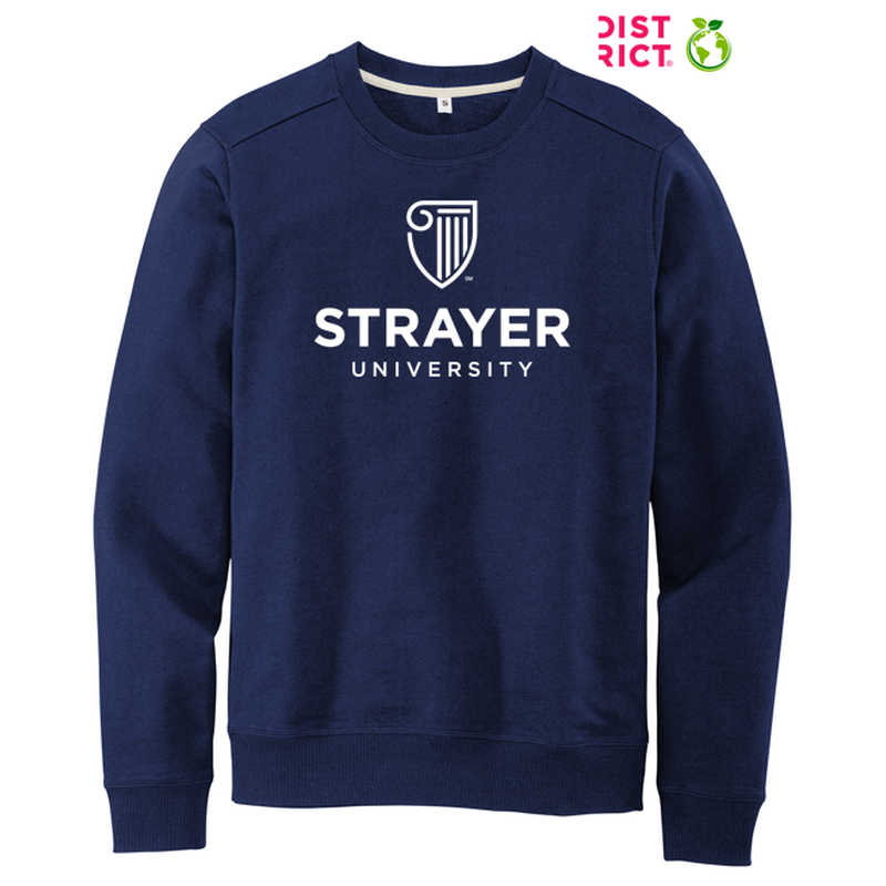STRAYER District® Re-Fleece™ Crew - True Navy