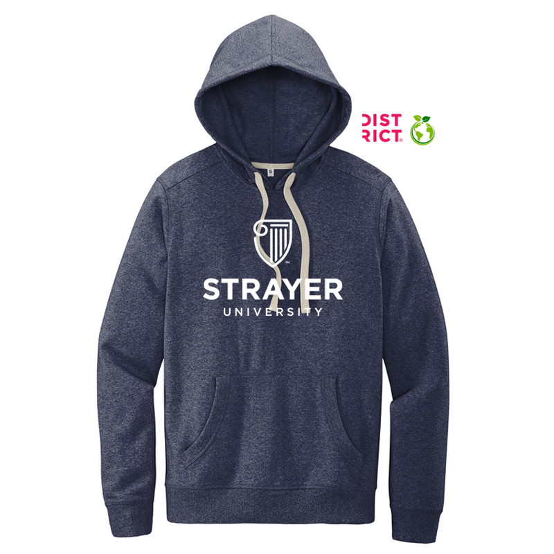 STRAYER District® Re-Fleece™ Hoodie - Heathered Navy