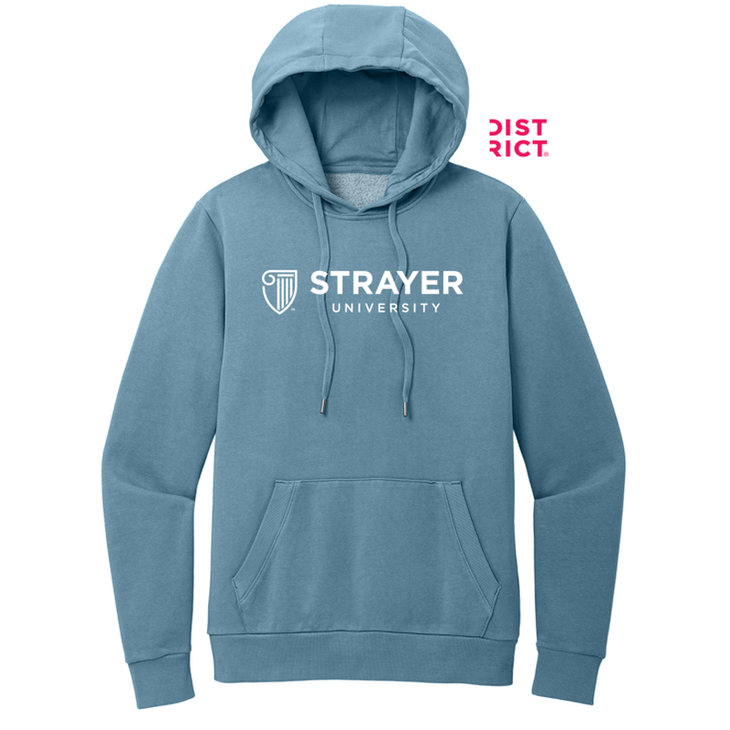 STRAYER District Wash™ Fleece Hoodie - Dusk Blue