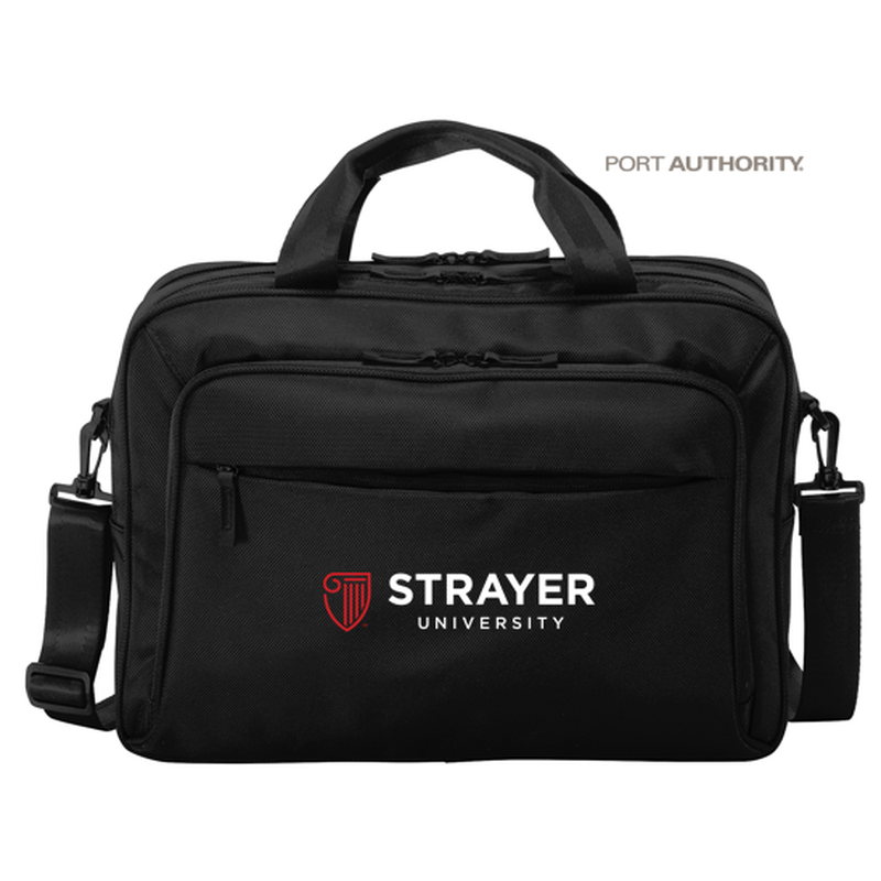 STRAYER Port Authority ® Exec Briefcase - Black