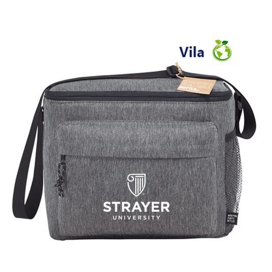 NEW STRAYER Vila Recycled 12 Can Lunch Cooler -GRAPHITE