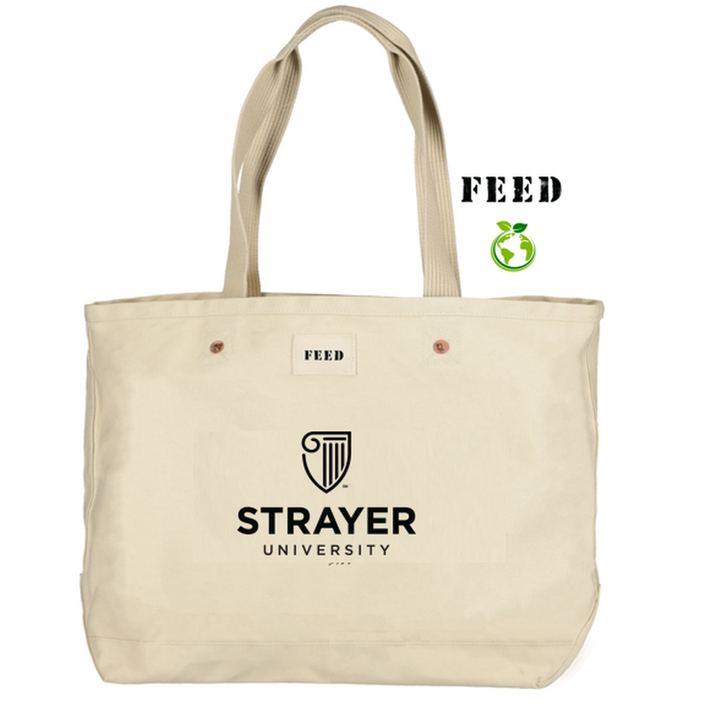 STRAYER FEED Organic Cotton Weekend Tote - NATURAL