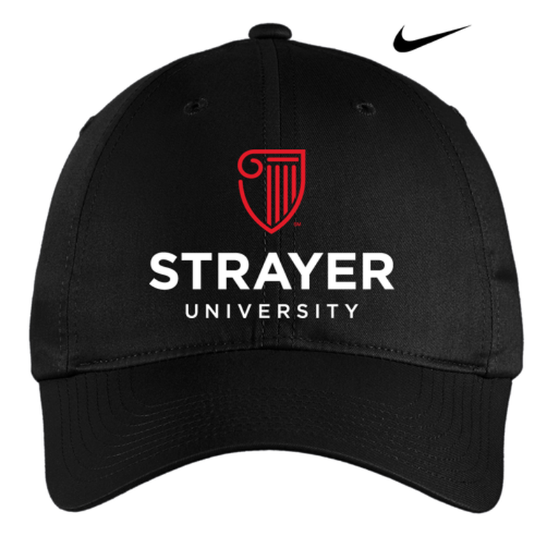 STRAYER Nike Golf - Unstructured Twill Cap - Black