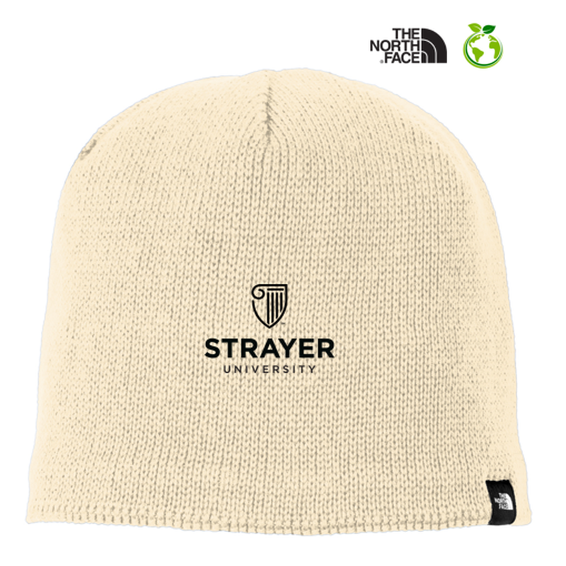 STRAYER The North Face® Mountain Beanie - Vintage White