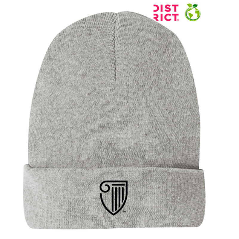 STRAYER District® Re-Beanie™ - Light Heather Grey
