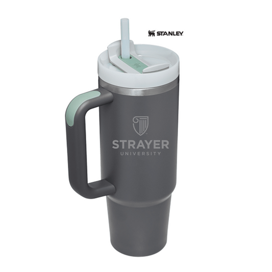 NEW STRAYER Stanley Quencher H2.O FlowState™ Tumbler 30 oz - CHARCOAL