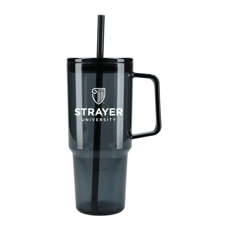 STRAYER Lucien Recycled Acrylic Travel Mug 40oz - BLACK