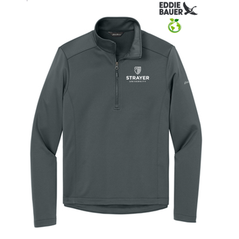 STRAYER - Eddie Bauer® Smooth Mid Layer Fleece 1/2-Zip - Iron Gate