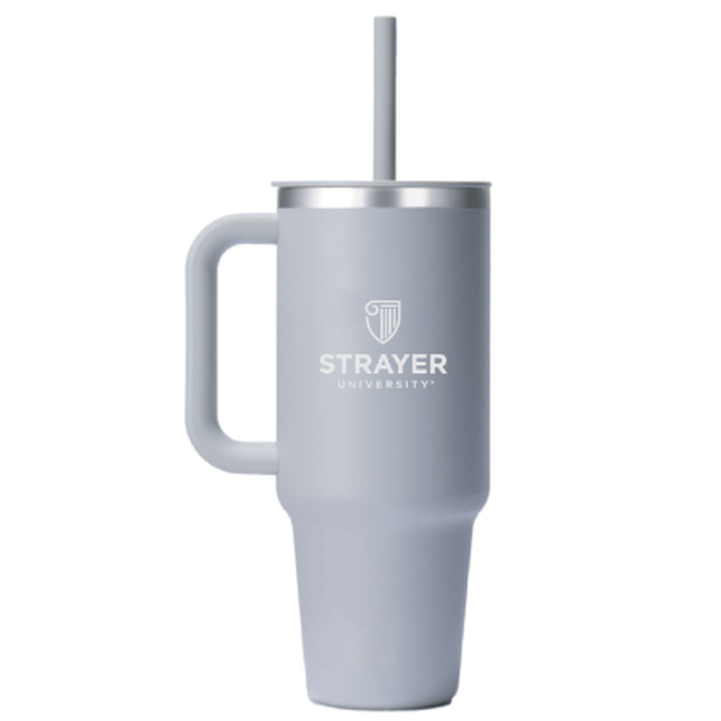 NEW STRAYER Hydro Flask® All Around™ Travel Tumbler 40oz with Straw - BIRCH
