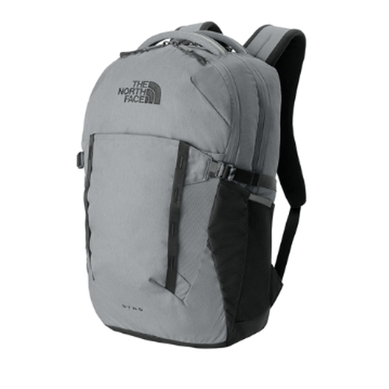 NEW Strayer The North Face® Dyno Backpack - Mid Grey Dark Heather/ TNF Black