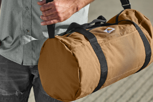 NEW Strayer Carhartt® Canvas Packable Duffel with Pouch