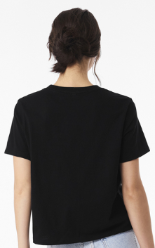 NEW Strayer BELLA+CANVAS® Women’s 6-Ounce Heavyweight Tee - Black