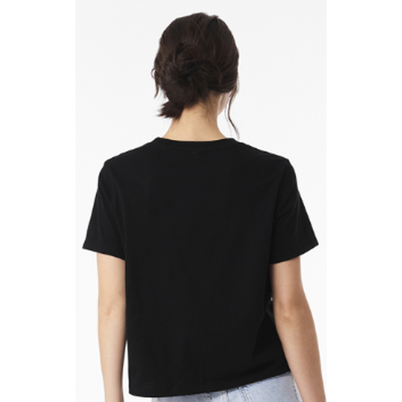 NEW Strayer BELLA+CANVAS® Women’s 6-Ounce Heavyweight Tee - Black