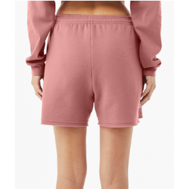 NEW Strayer BELLA+CANVAS® Women’s Cutoff Sweatshort - Mauve