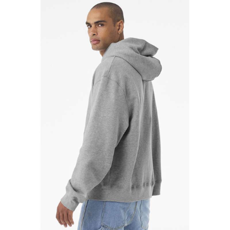 NEW Strayer BELLA+CANVAS® Unisex 10-Ounce Heavyweight Pullover Hoodie - Athletic Heather