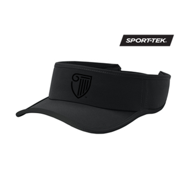NEW Strayer Sport-Tek® Repeat Visor - Black