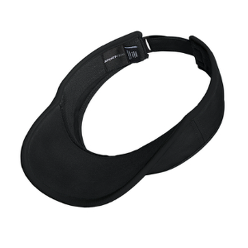 NEW Strayer Sport-Tek® Repeat Visor - Black