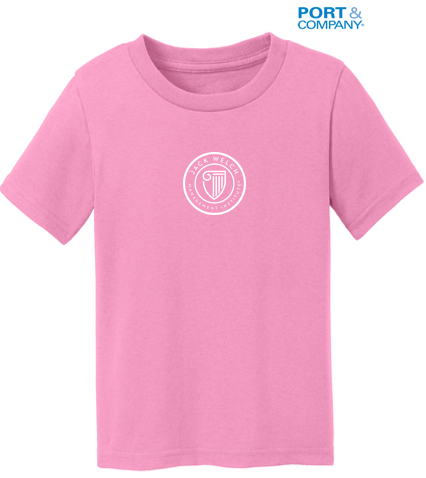 JWMI Port & Company® Infant Core Cotton Tee - Candy Pink