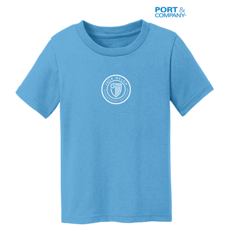 JWMI Port & Company® Infant Core Cotton Tee - Aquatic Blue
