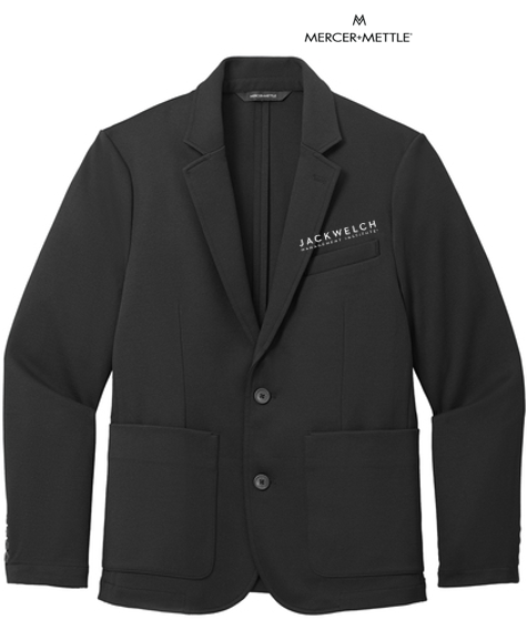 NEW JWMI - Mercer+Mettle® Relaxed Knit Blazer - Deep Black