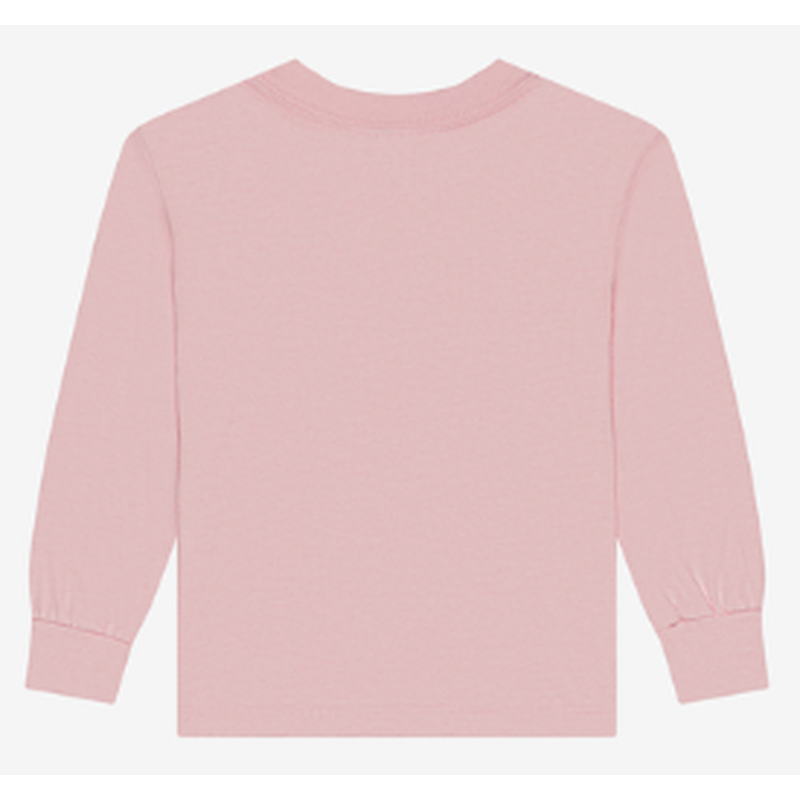 NEW Strayer BELLA+CANVAS® Toddler Jersey Long Sleeve Tee - Soft Pink