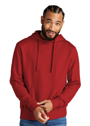 STRAYER ALUMNI Allmade® Unisex Organic French Terry Pullover Hoodie - Revolution Red