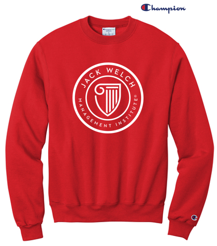 JWMI Logo Champion® Powerblend® Unisex Crewneck Sweatshirt - Scarlet