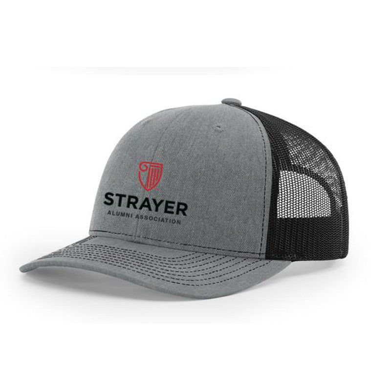 STRAYER ALUMNI Richardson Cap - Heather Grey/Black