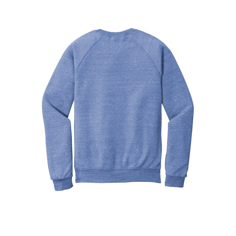 JERZEES ® Snow Heather French Terry Raglan Crew-ROYAL
