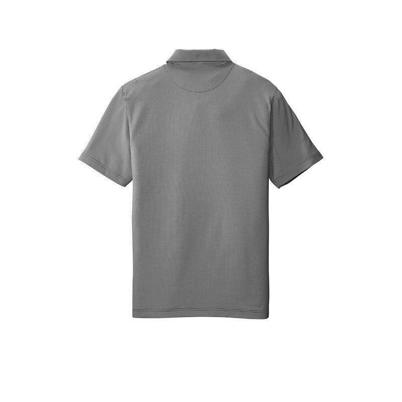 Port Authority ® Gingham Polo-Black/ White
