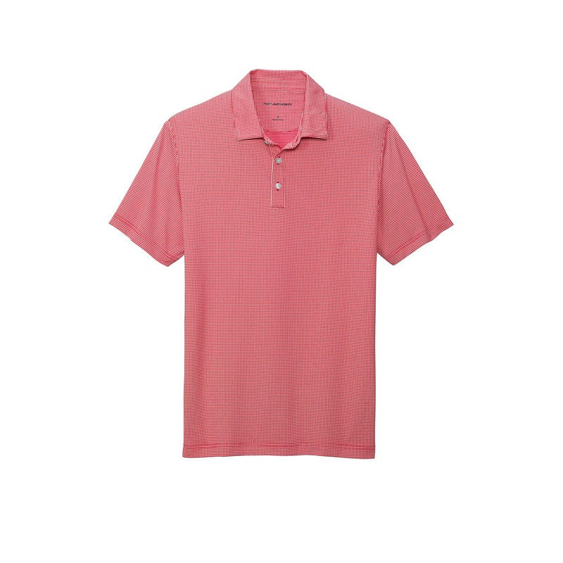 Port Authority ® Gingham Polo-Rich Red/ White