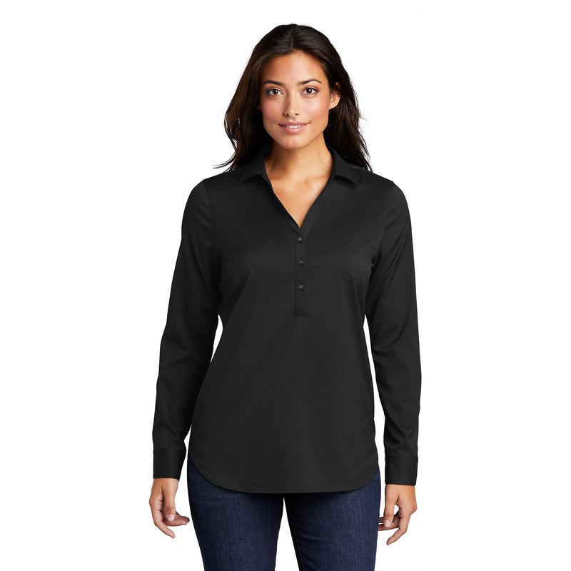 Port Authority ® Ladies City Stretch Tunic-Black