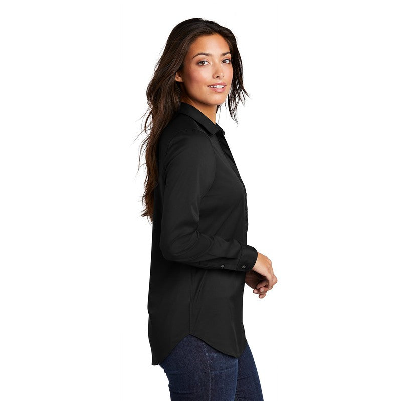 Port Authority ® Ladies City Stretch Tunic-Black
