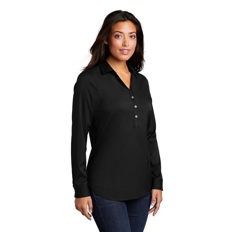 Port Authority ® Ladies City Stretch Tunic-Black