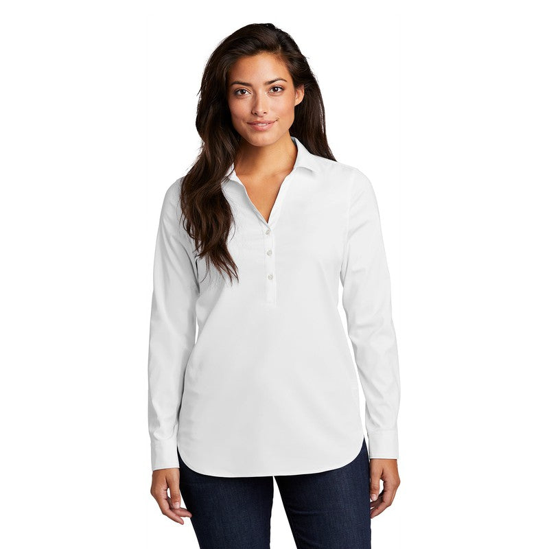 Port Authority ® Ladies City Stretch Tunic-White