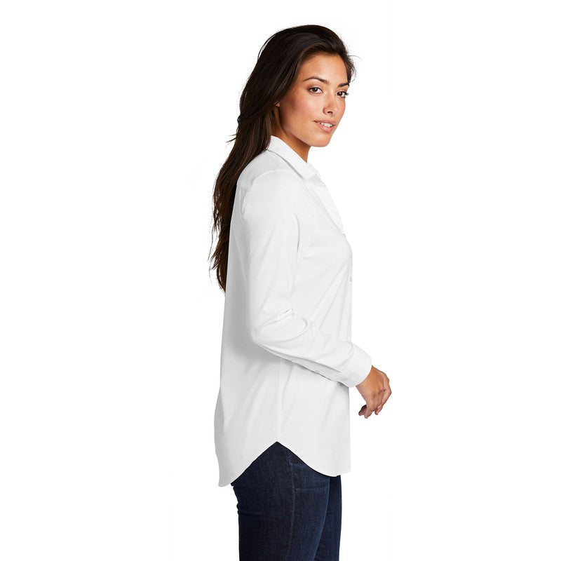 Port Authority ® Ladies City Stretch Tunic-White