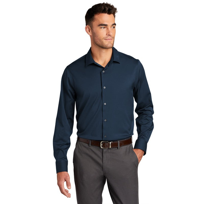 Port Authority ® City Stretch Shirt-River Blue Navy