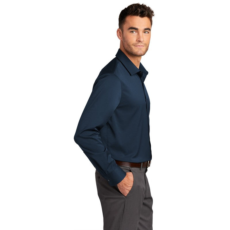 Port Authority ® City Stretch Shirt-River Blue Navy