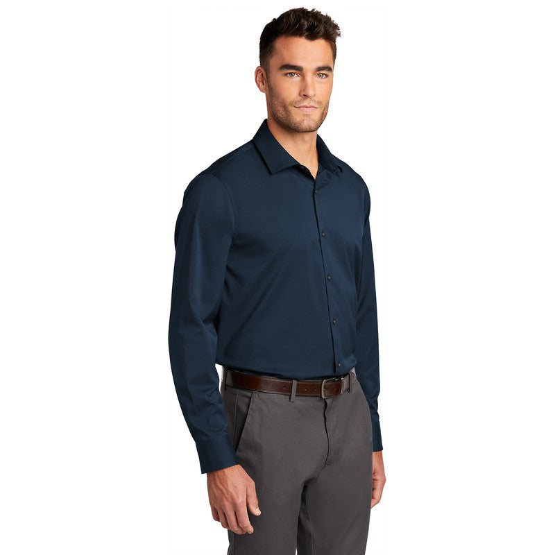 Port Authority ® City Stretch Shirt-River Blue Navy
