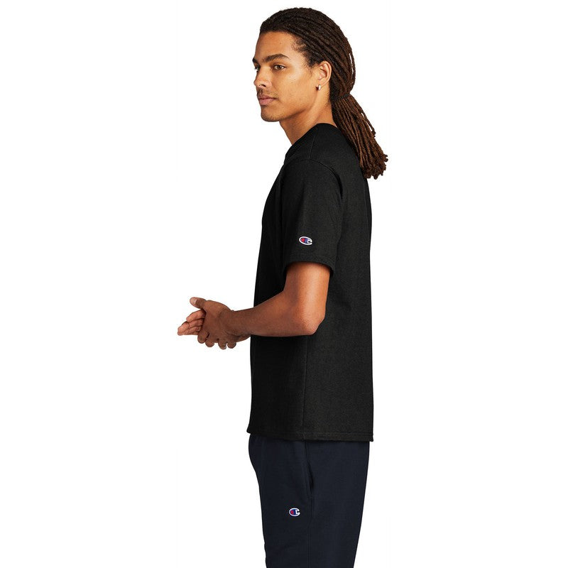 Champion ® Heritage 7-Oz. Jersey Tee-Black
