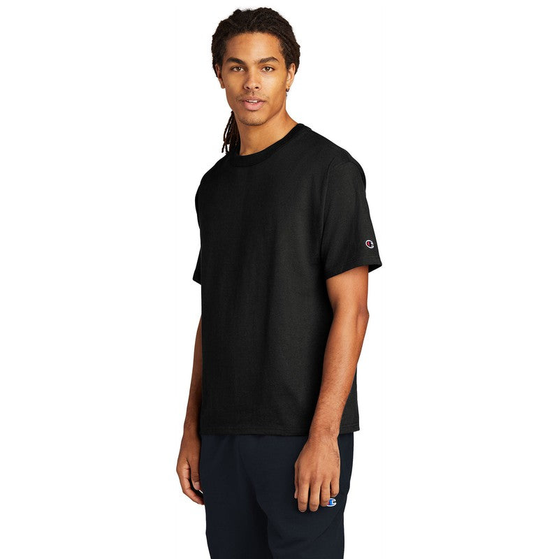 Champion ® Heritage 7-Oz. Jersey Tee-Black