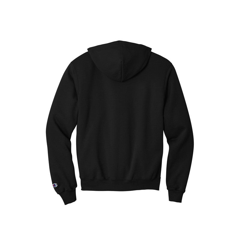 STRAYER Champion® Powerblend Pullover Hoodie - Black