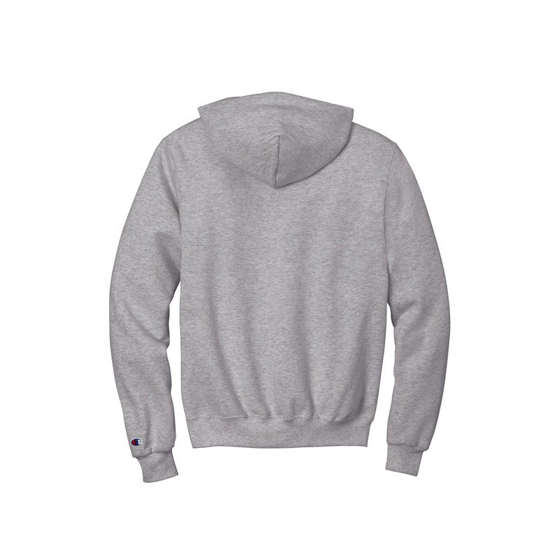 STRAYER Champion® Powerblend Pullover Hoodie - Light Steel