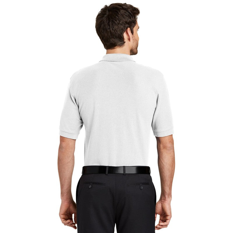 Port Authority® Silk Touch™ Polo-White